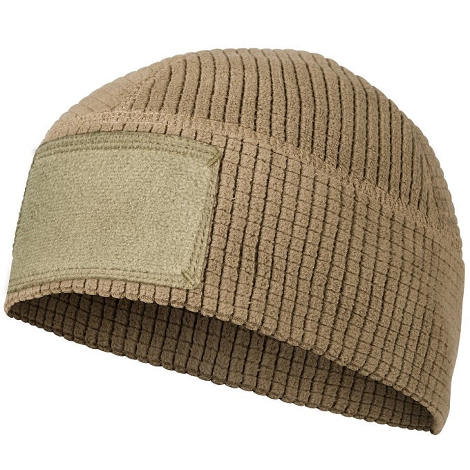 HELIKON-TEX RANGE BEANIE CAP® - GRID FLEECE - COYOTE