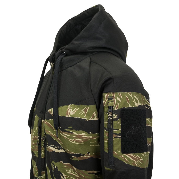 HELIKON-TEX ROGUE HOODIE (FULL ZIP) - BLACK MULTICAM BLACK