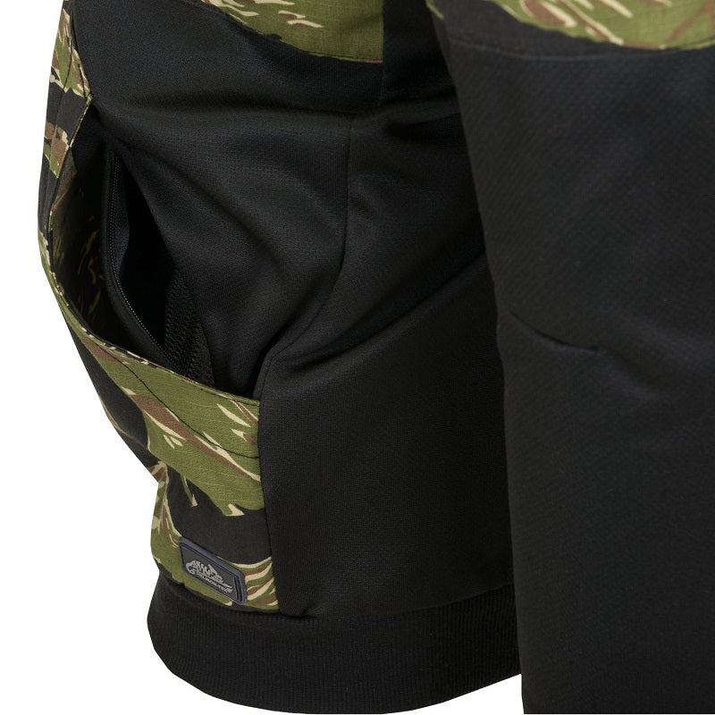 HELIKON-TEX ROGUE HOODIE (FULL ZIP) - BLACK / DESERT NIGHT CAMO