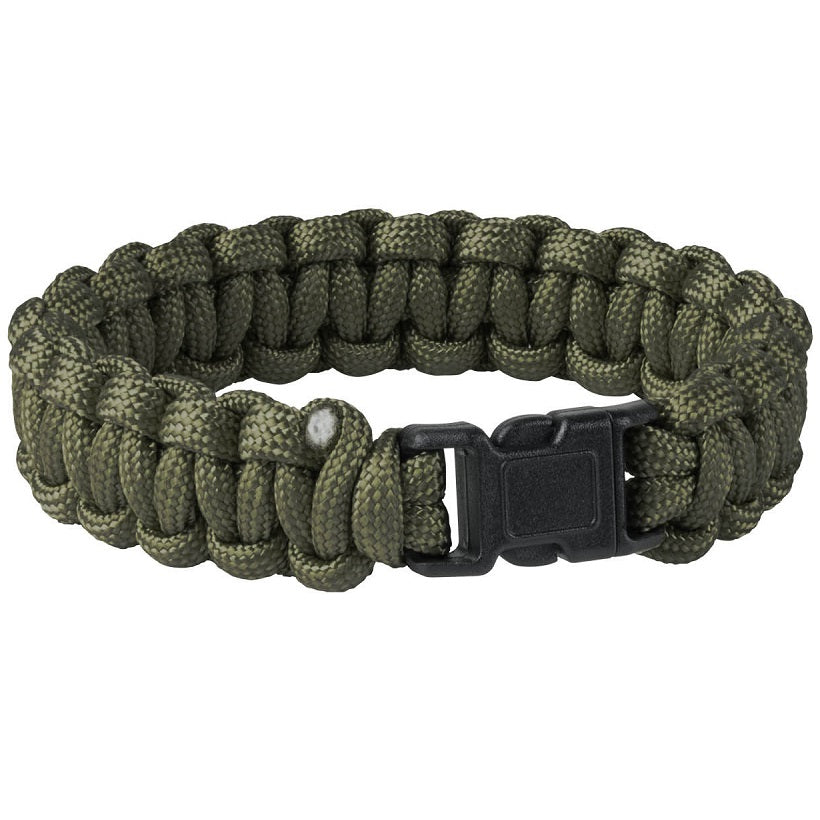 HELIKON-TEX SURVIVAL BRACELET - PARACORD - OLIVE GREEN