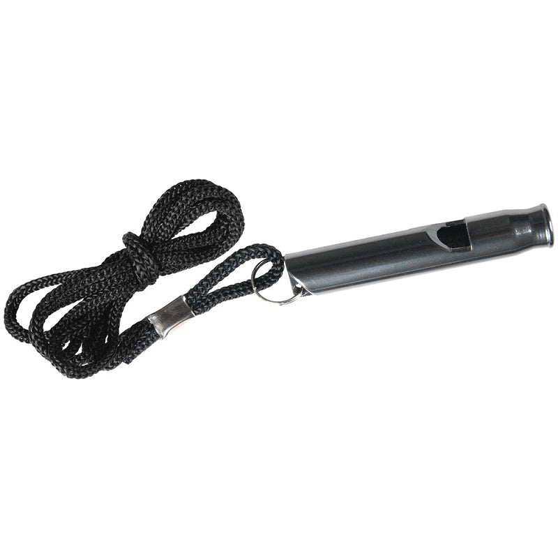 HELIKON-TEX SURVIVAL WHISTLE - ALUMINUM - BLACK