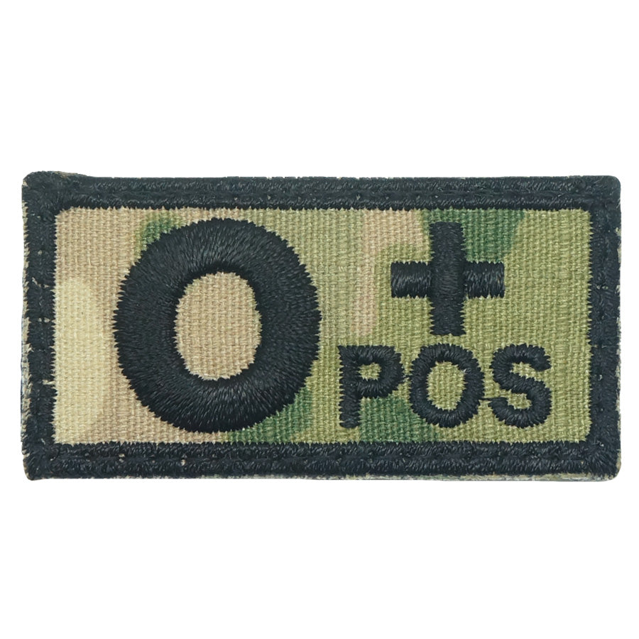 HGS BLOOD GROUP PATCH - O POSITIVE (MULTICAM)