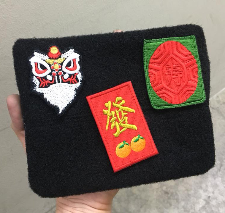 EDC POUCH LOOP SIDE VELCRO - DENIM