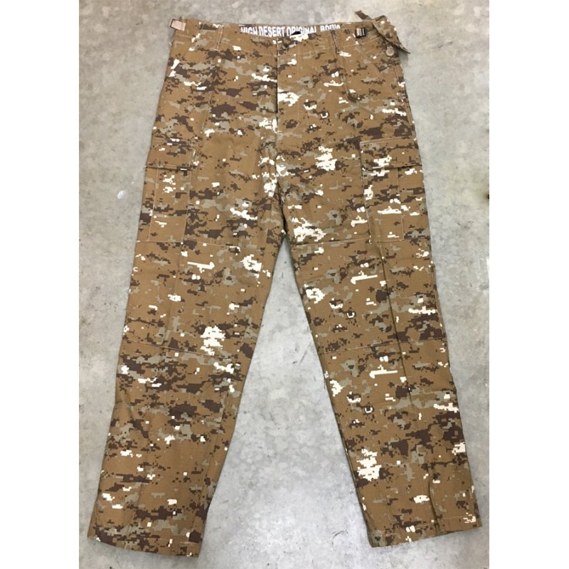 HIGH DESERT BDU PANTS - DESERT DIGITAL 2017 - Hock Gift Shop | Army Online Store in Singapore