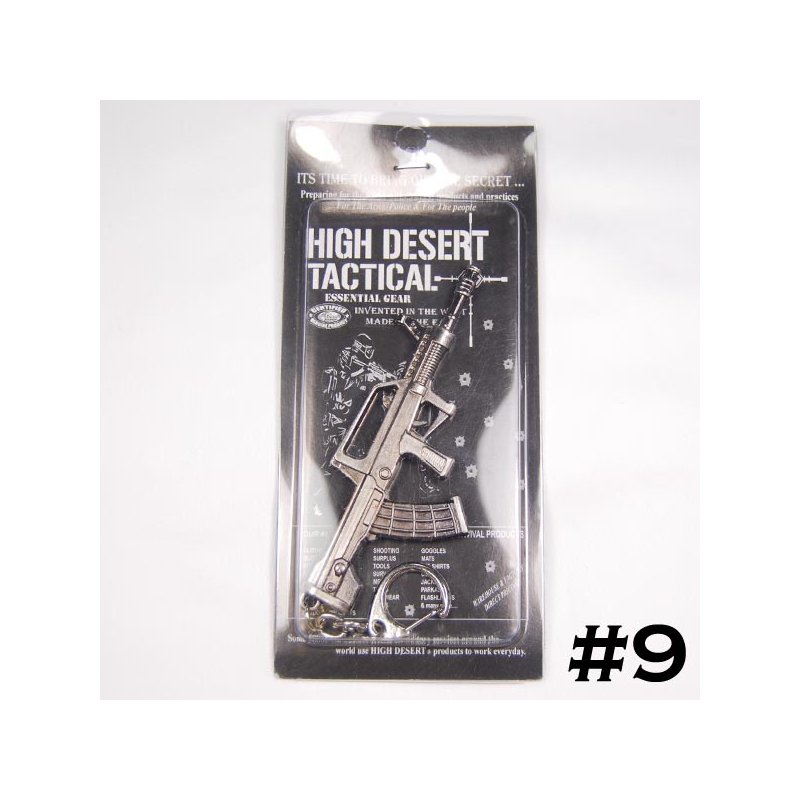 HIGH DESERT TACTICAL WEAPON KEYCHAINS COLLECTION 2 - Hock Gift Shop | Army Online Store in Singapore