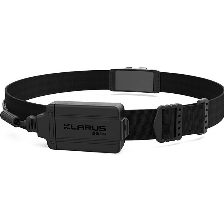 KLARUS HR1 PRO RECHARGEABLE RUNNING HEADLAMP - 400 LUMENS (1200MAH LI-ION BATTERY PACK INCLUDED) - BLACK