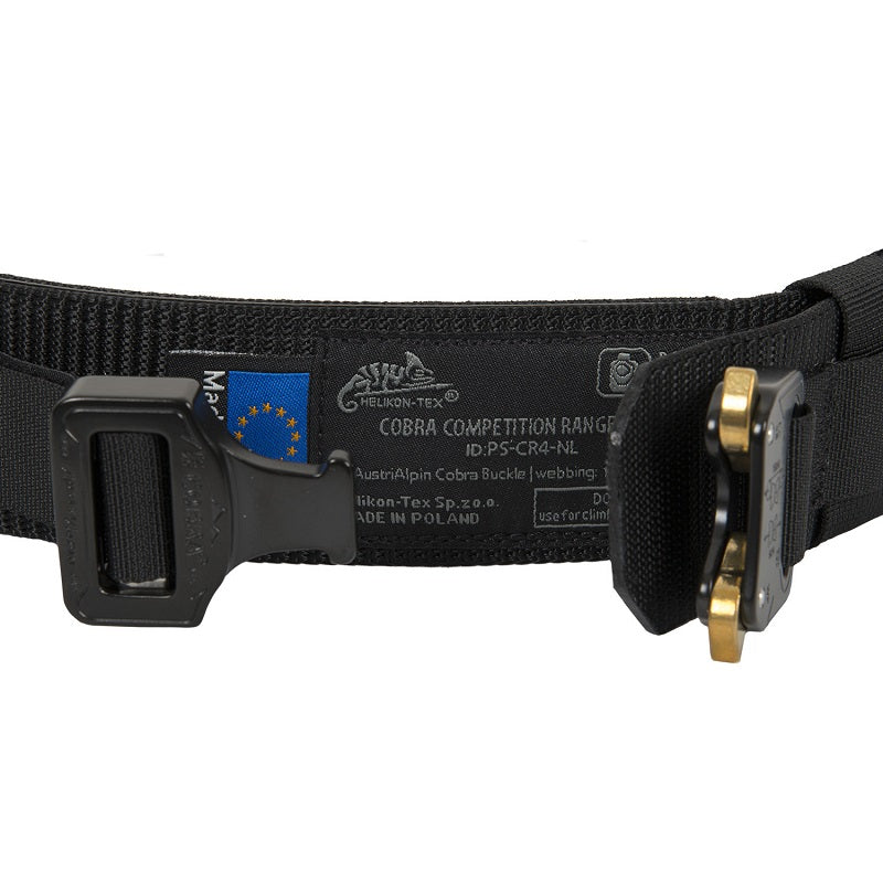 HELIKON-TEX COBRA COMPETITION RANGE BELT (45MM) - BLACK