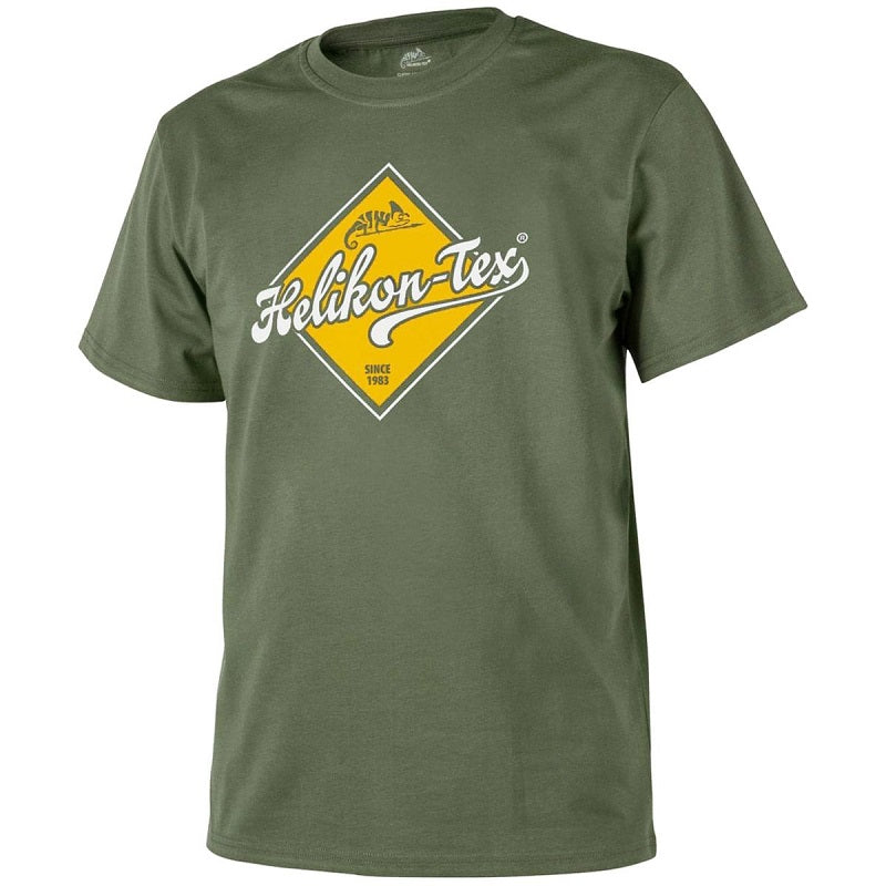 HELIKON-TEX ROAD SIGN T-SHIRT - OLIVE GREEN