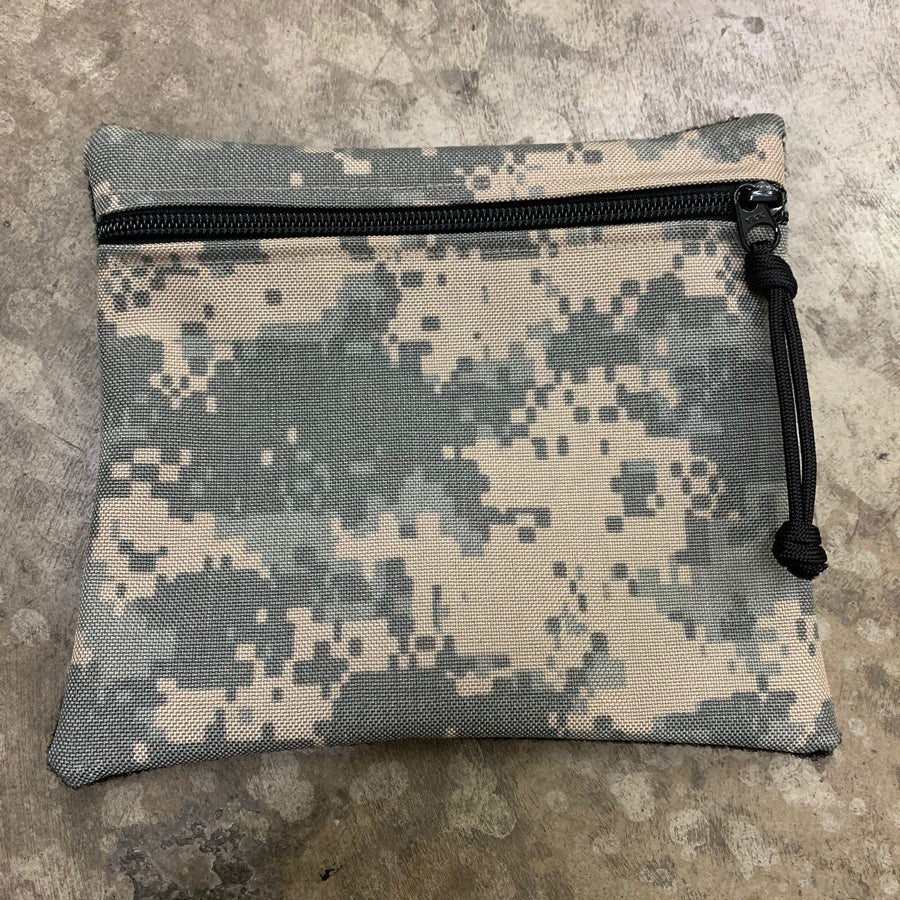 MIL-SPEC EDC POUCH HOOK SIDE VELCRO - 1000 DENIER CORDURA (ACU CAMO)
