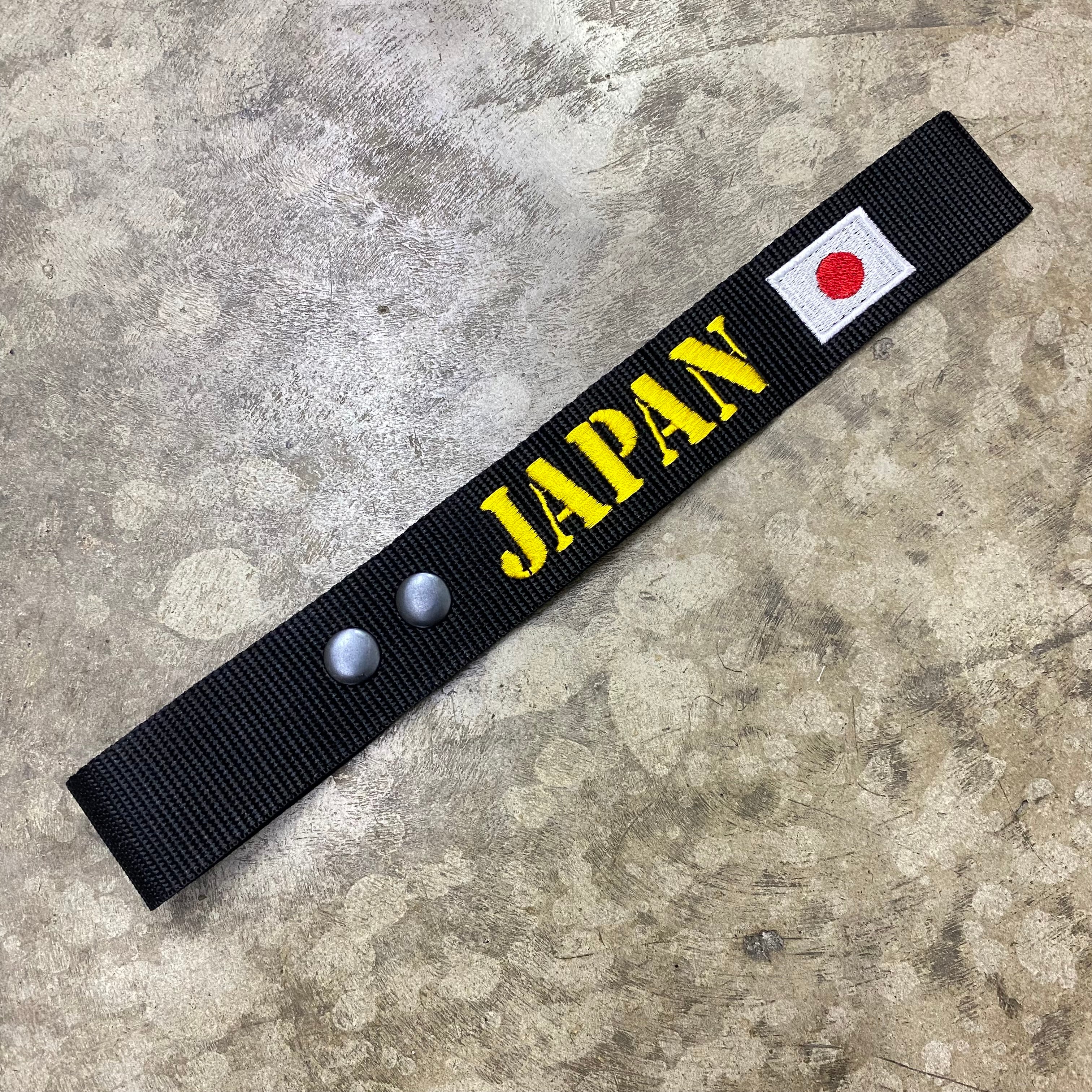LUGGAGE TAG CUSTOMIZATION WITH JAPAN FLAG
