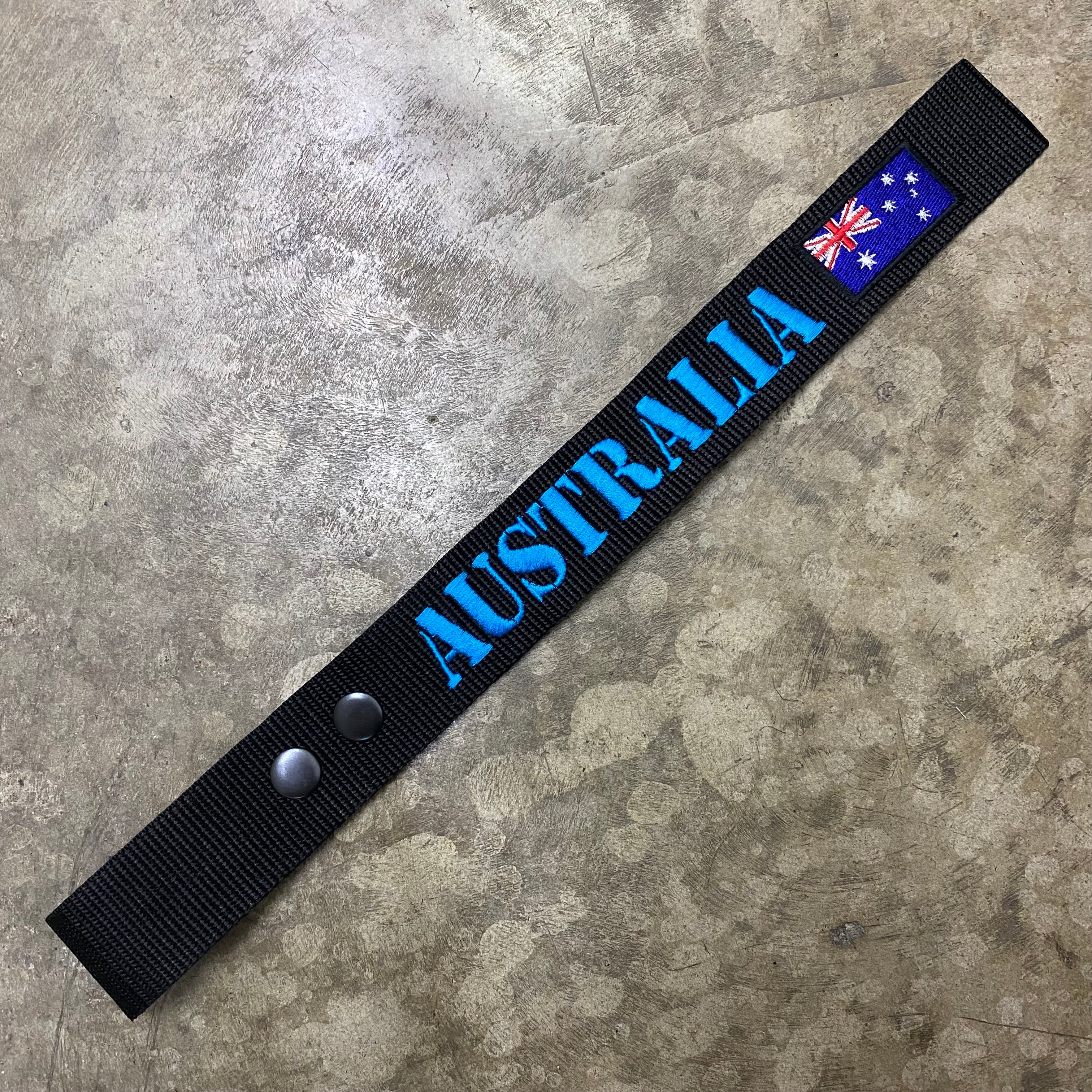 LUGGAGE TAG CUSTOMIZATION WITH AUSTRALIA FLAG