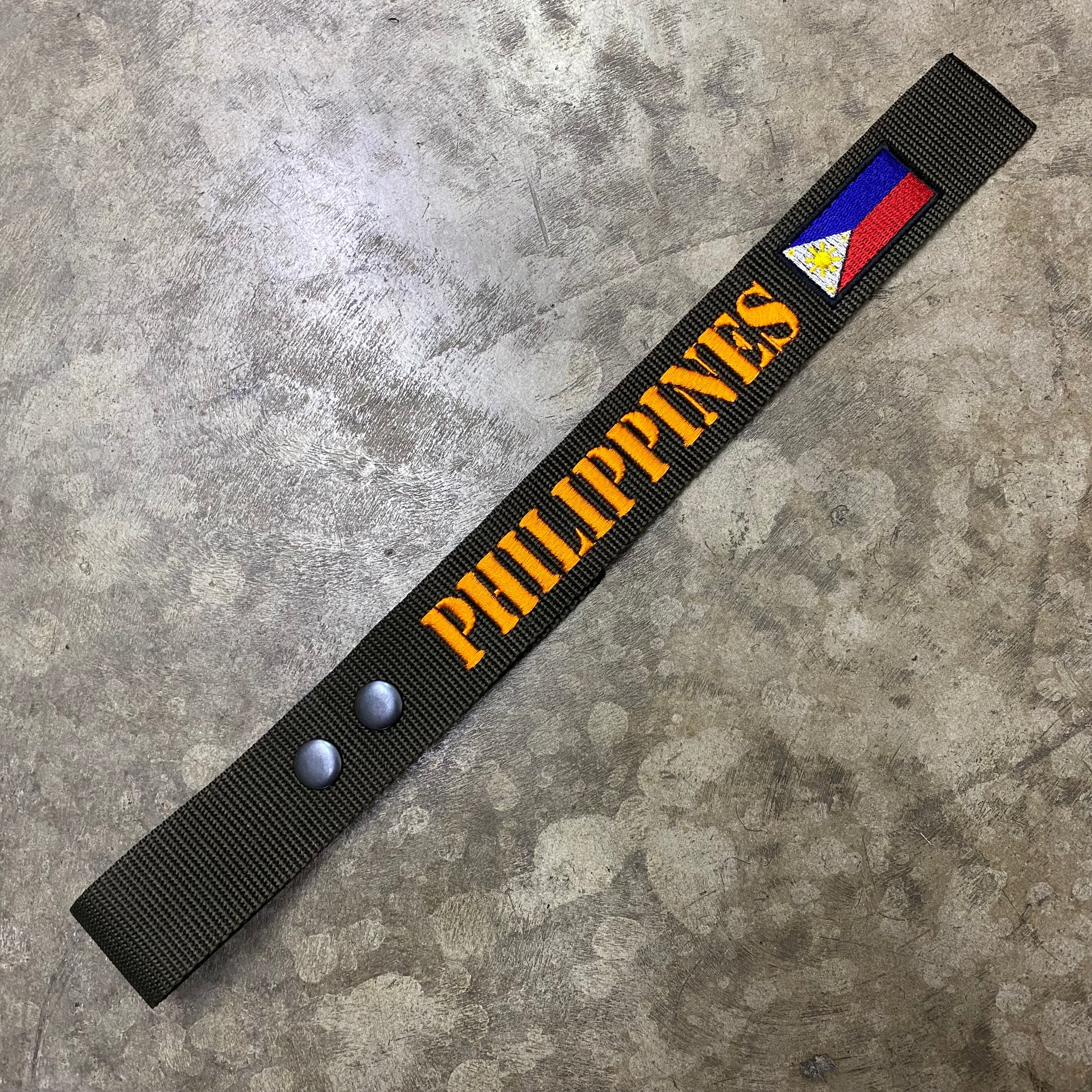 LUGGAGE TAG CUSTOMIZATION WITH PHILIPPINES FLAG