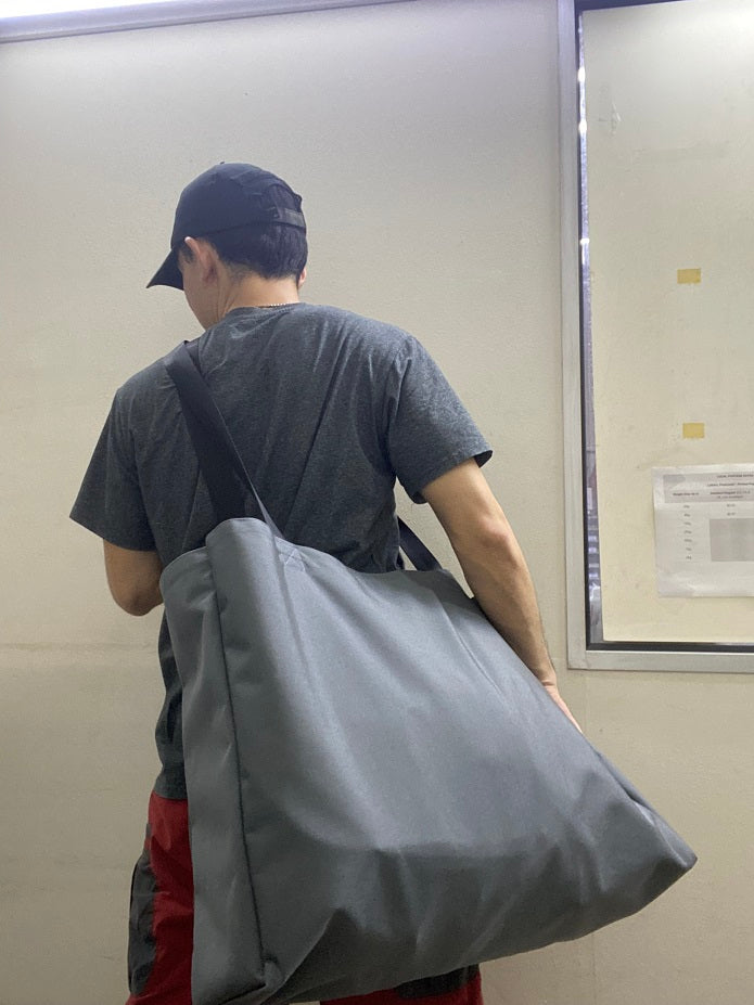 MIL-SPEC BIG BIG TOTE BAG - 1000 DENIER CORDURA (STEEL GRAY)