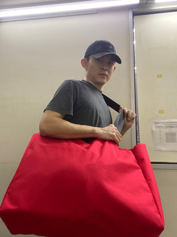 MIL-SPEC BIG BIG TOTE BAG - 1000 DENIER CORDURA (RED)