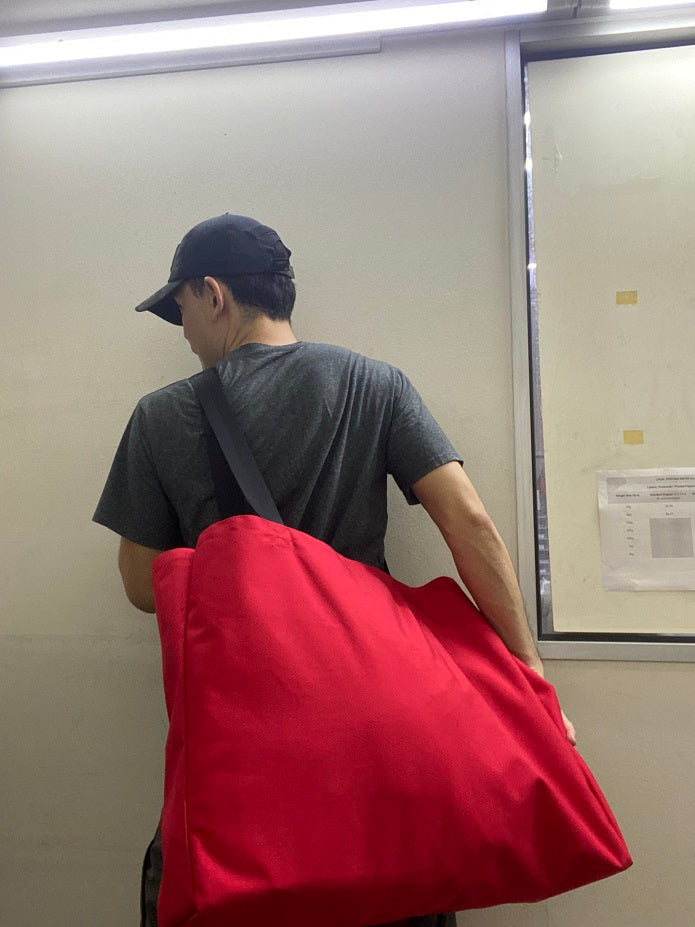 MIL-SPEC BIG BIG TOTE BAG - 1000 DENIER CORDURA (RED)