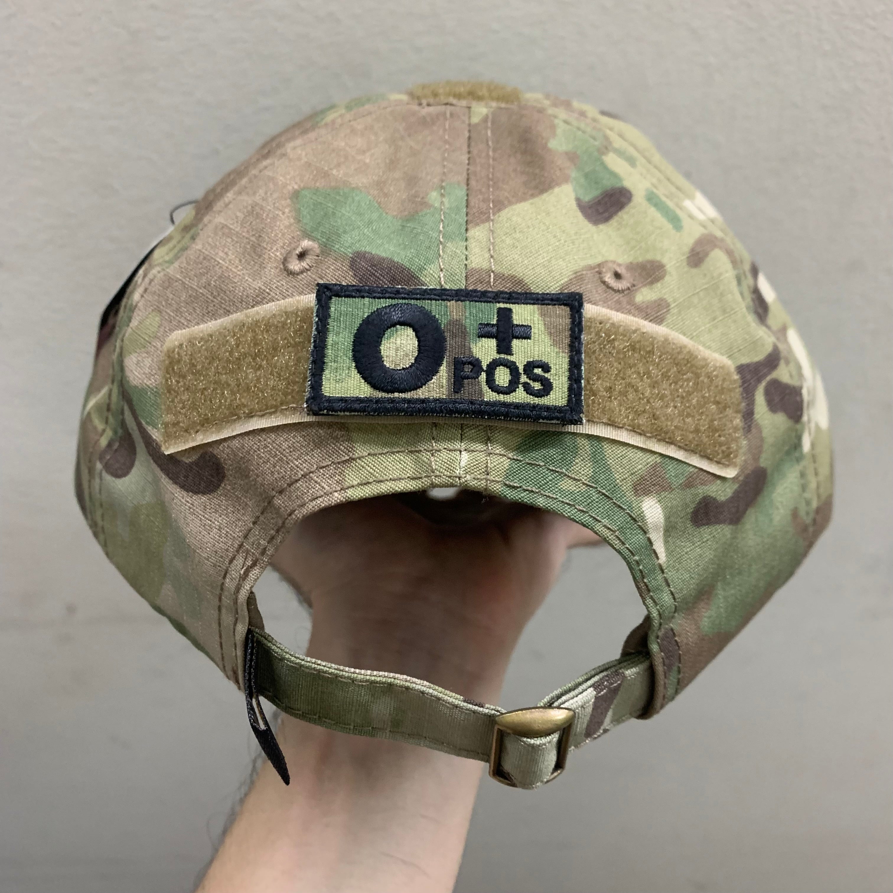 HGS BLOOD GROUP PATCH - AB NEGATIVE (MULTICAM)