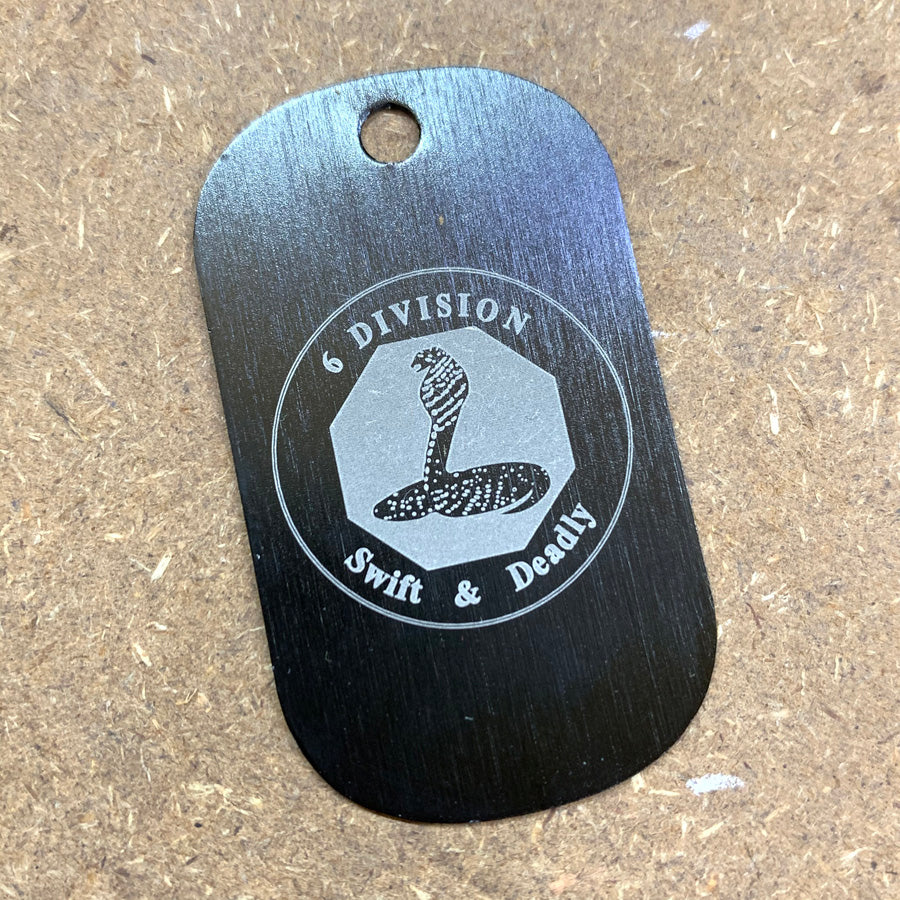 LOGO DOG TAG - 6 DIVISION