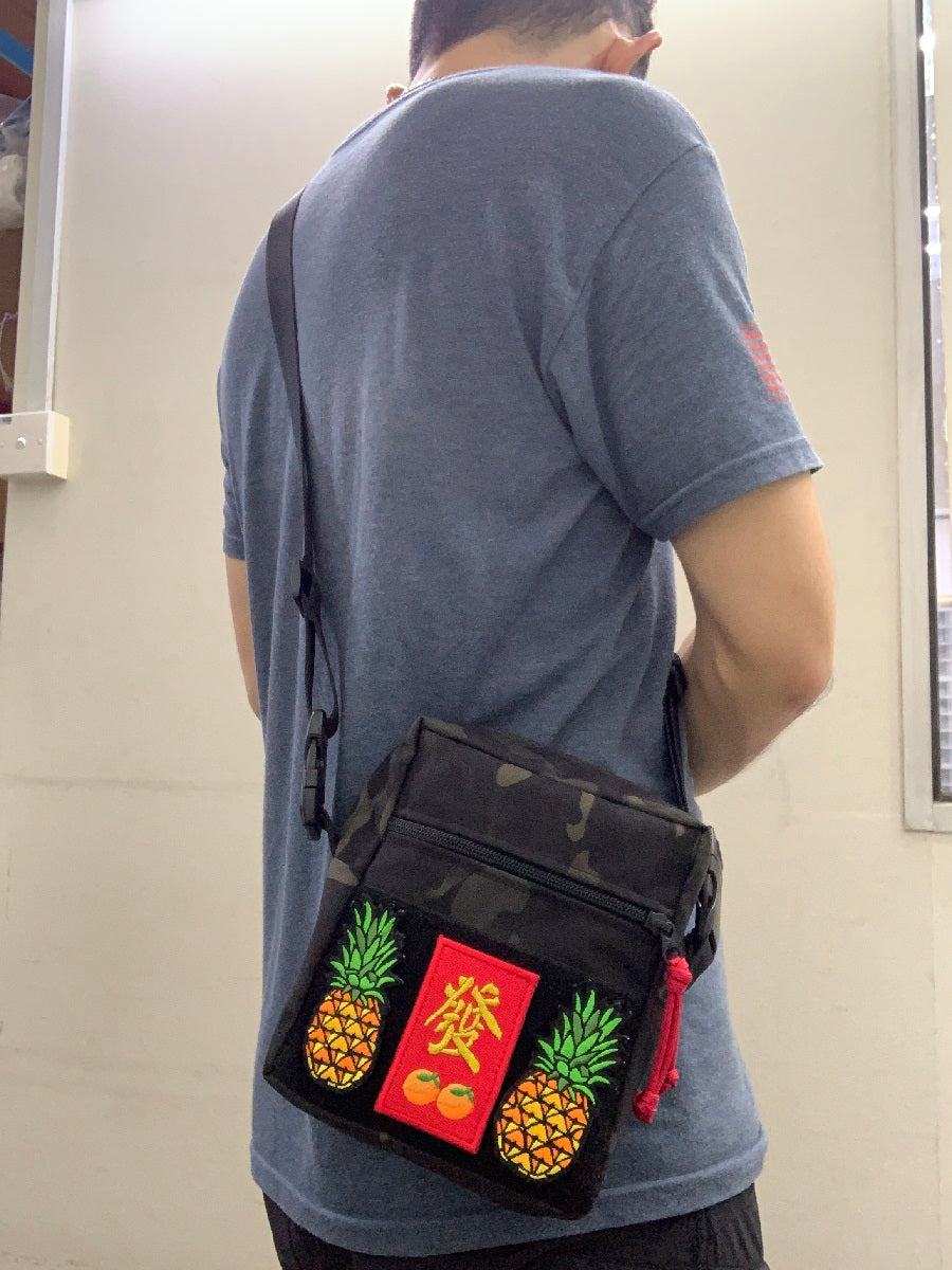 MIL-SPEC COVERT POCKET SLING BAG - 300 DENIER RIP-STOP POLYESTER (KRYPTEK MANDRAKE)