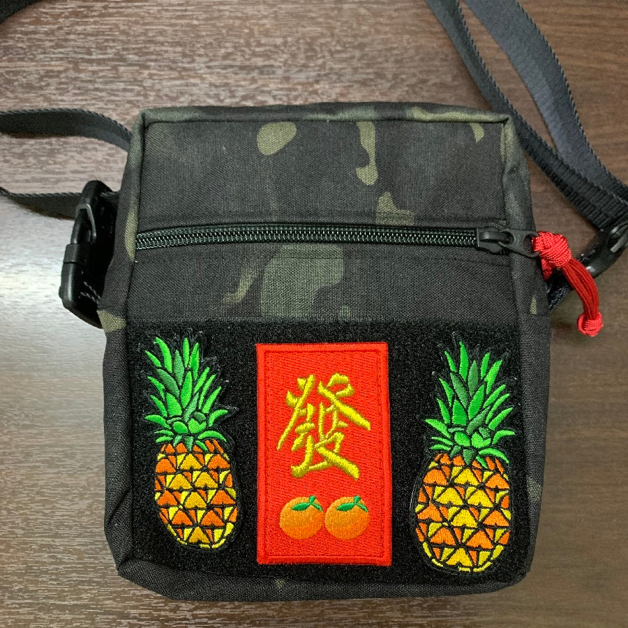 MIL-SPEC COVERT POCKET SLING BAG - 300 DENIER RIP-STOP POLYESTER (KRYPTEK MANDRAKE)