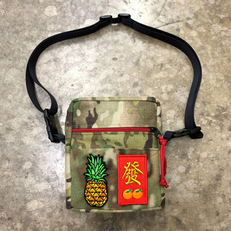 MIL-SPEC COVERT POCKET SLING BAG - 300 DENIER RIP-STOP POLYESTER (KRYPTEK MANDRAKE)