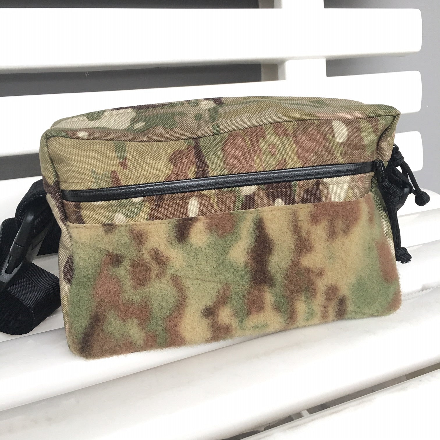 MIL-SPEC SHOULDER SLING BAG - 1000 DENIER CORDURA, SPLASHPROOF ZIPPERS (MULTICAM)