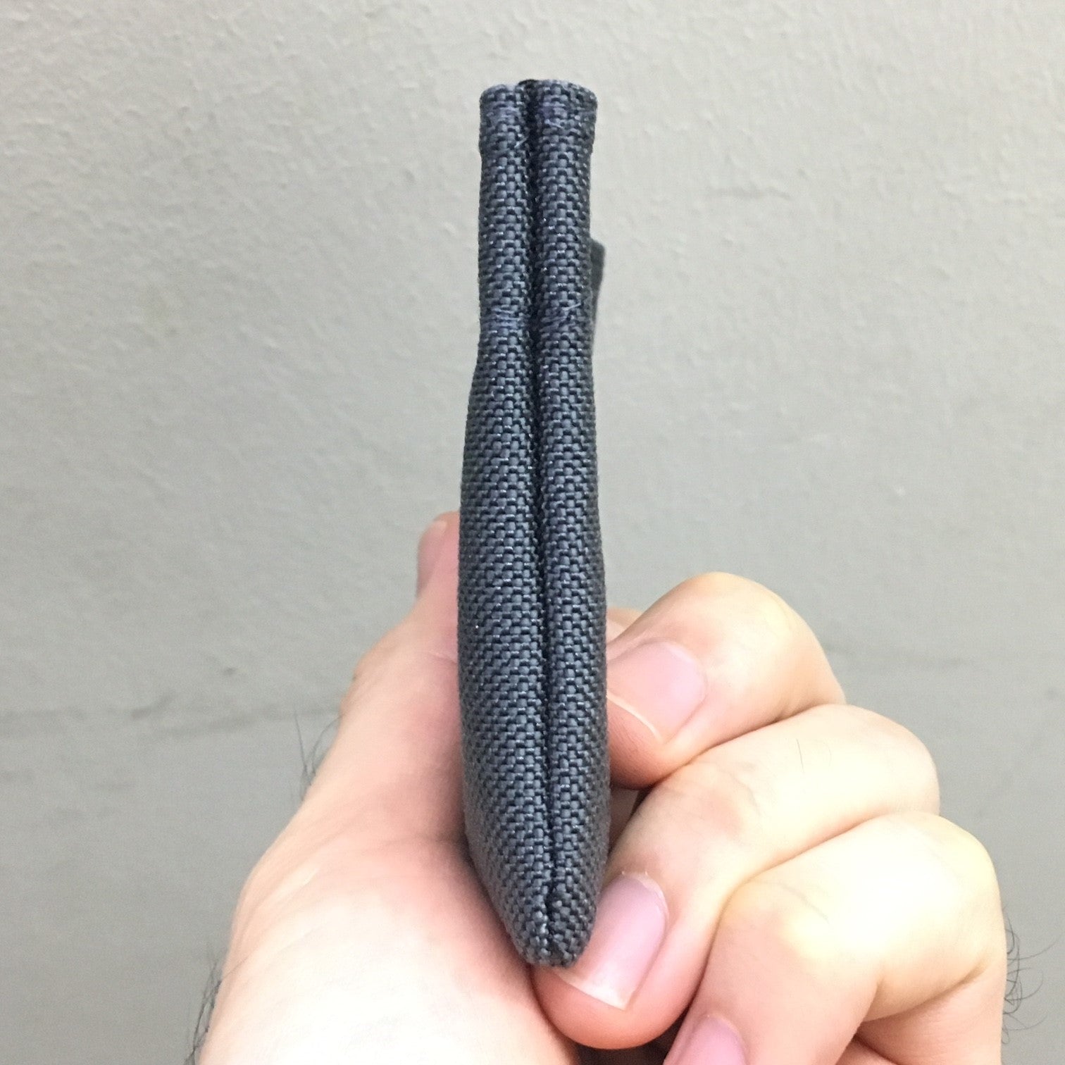 MIL-SPEC LARGE COIN PURSE - 1000 DENIER CORDURA (STEEL GRAY)