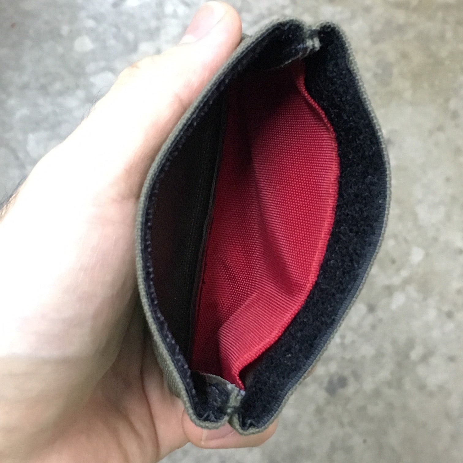 MIL-SPEC LARGE COIN PURSE - 1000 DENIER CORDURA (RANGER GREEN)