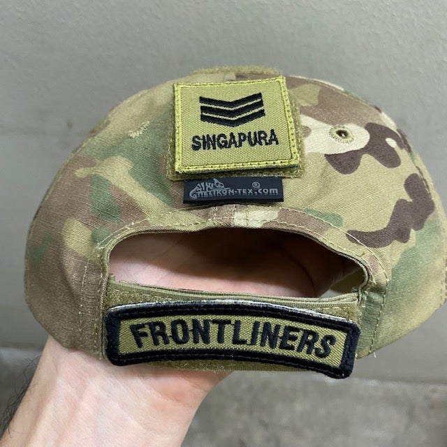 MINI SAF RANK PATCH - CFC (OLIVE GREEN)