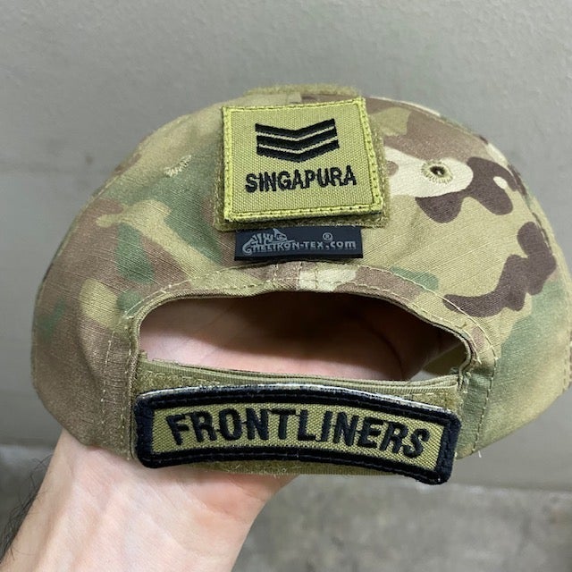 MINI SAF RANK PATCH - ME6 (OLIVE GREEN)