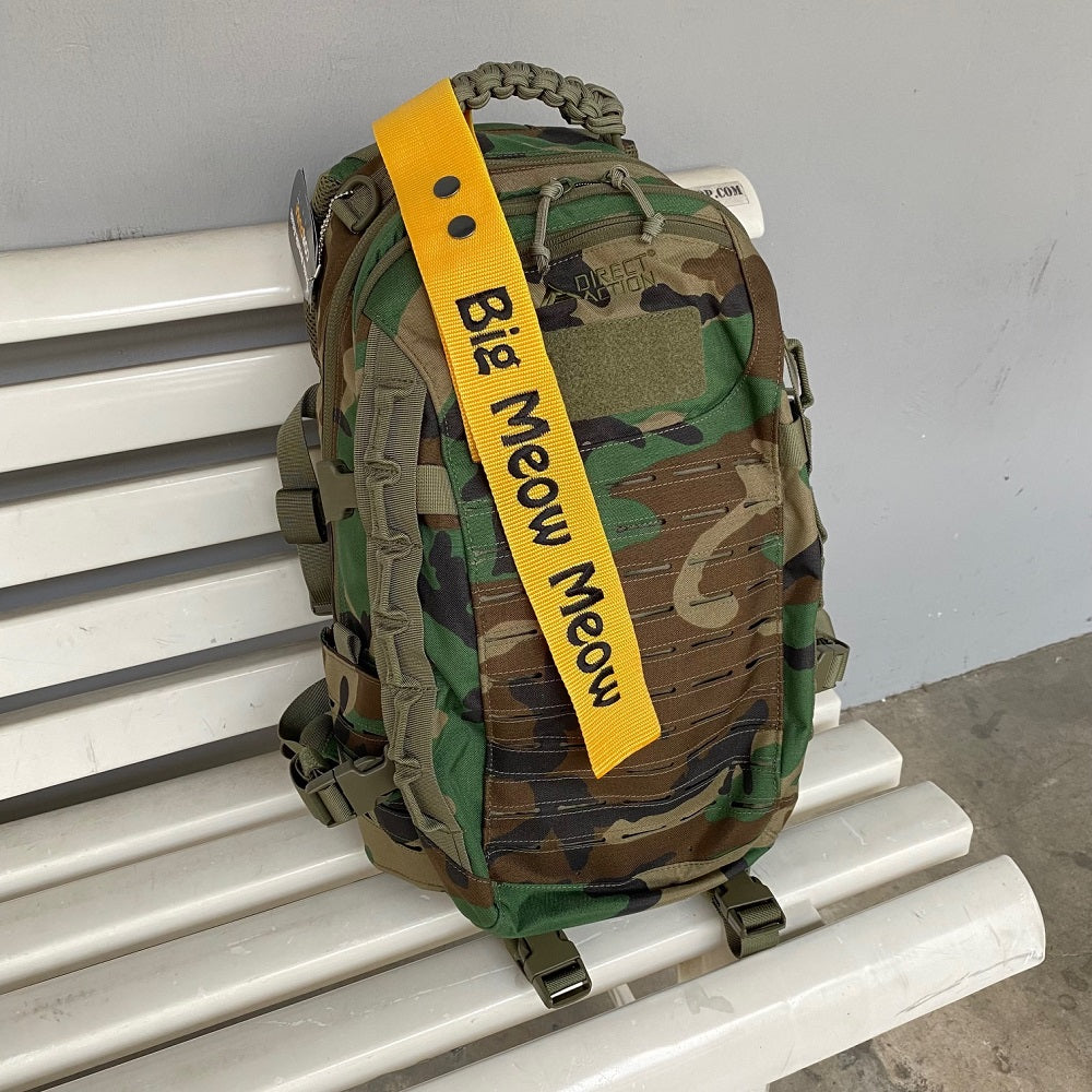 BIG MEOW MEOW LUGGAGE TAG CUSTOMIZATION - UP TO 22 CHARACTERS