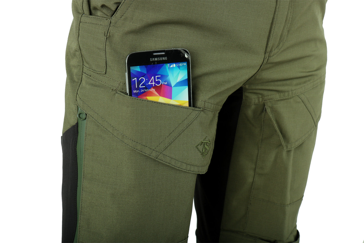 TRU-SPEC MEN’S 24-7 SLIM FIT XPEDITION PANTS 32" INSEAM - RANGER GREEN