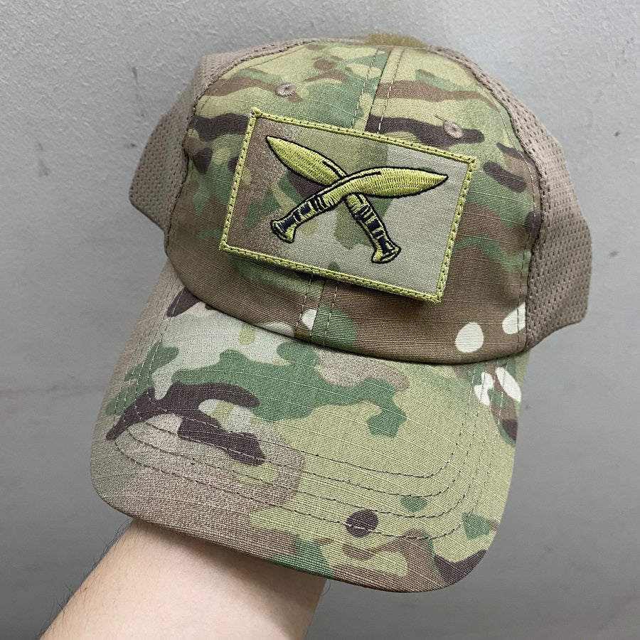GURKHA CONTINGENT PATCH 8CM X 5CM - BLACK GOLD