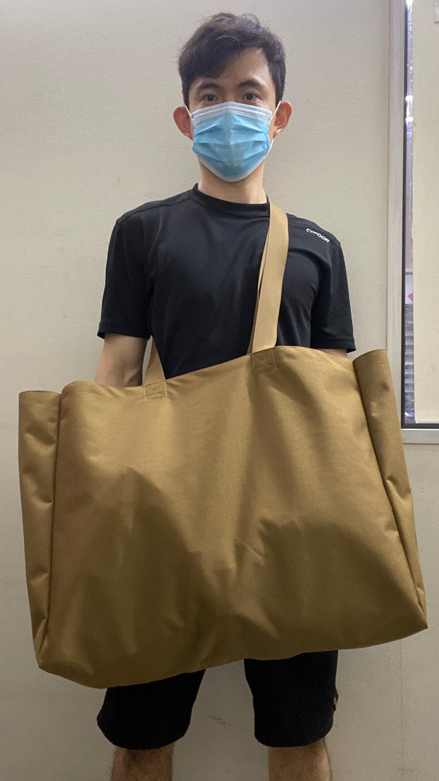 MIL-SPEC BIG BIG TOTE BAG - 500 DENIER NYLON FABRIC (TIGER STRIPE)