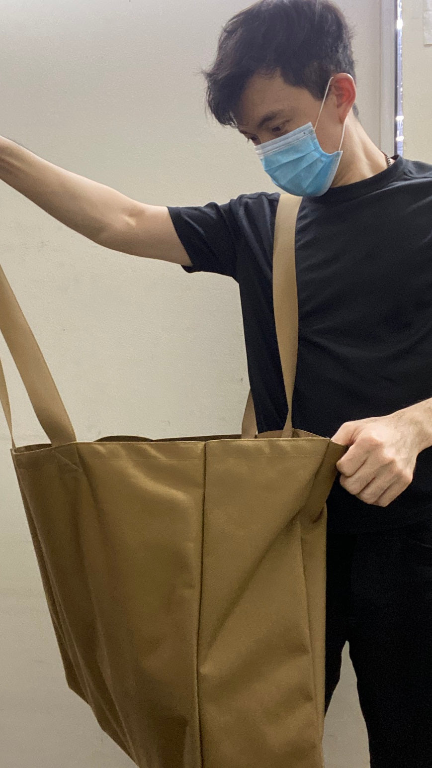 MIL-SPEC BIG BIG TOTE BAG - 500 DENIER NYLON FABRIC (TIGER STRIPE)