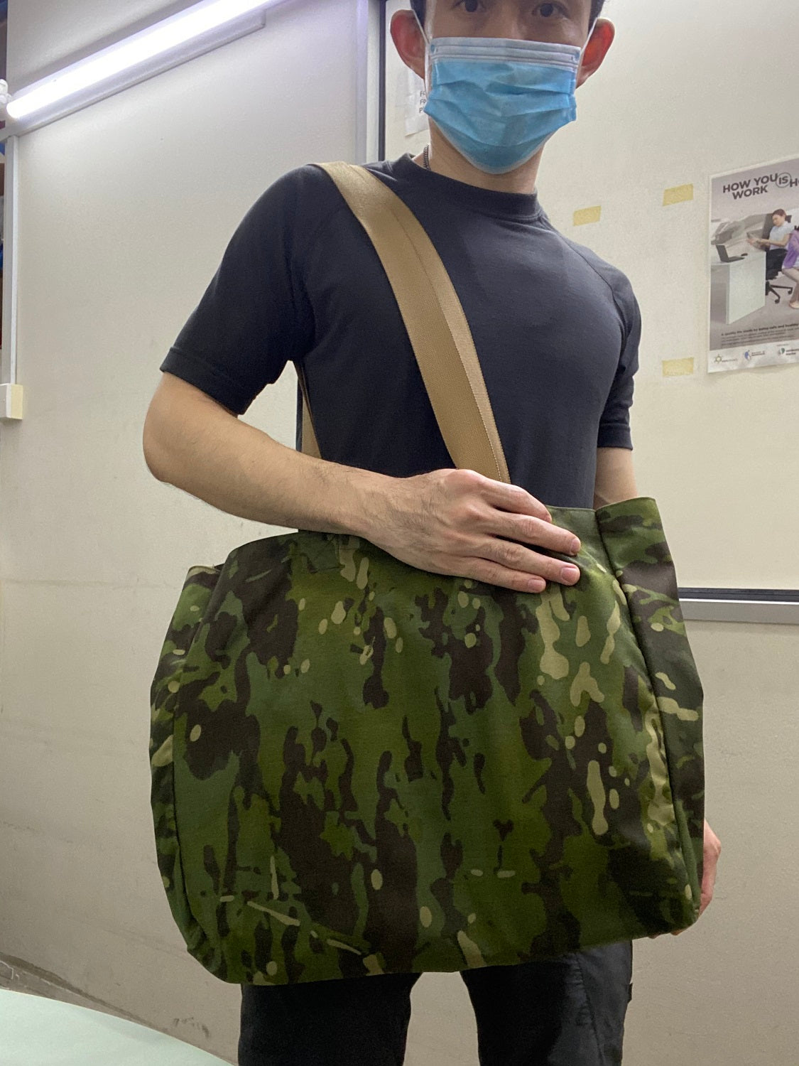 MIL-SPEC TOTE BAG - 1000 DENIER CORDURA (MULTICAM)
