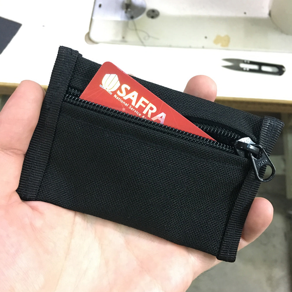 MIL SPEC CARD CASE WITH LOOP SIDE VELCRO - 1000D CORDURA (BLACK)