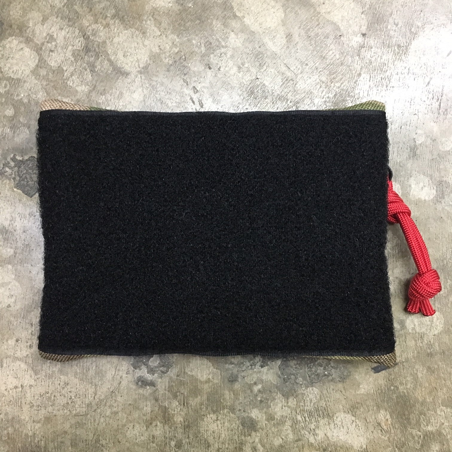 MIL-SPEC MINI EDC POUCH - LOOP SIDE VELCRO (BLACK)