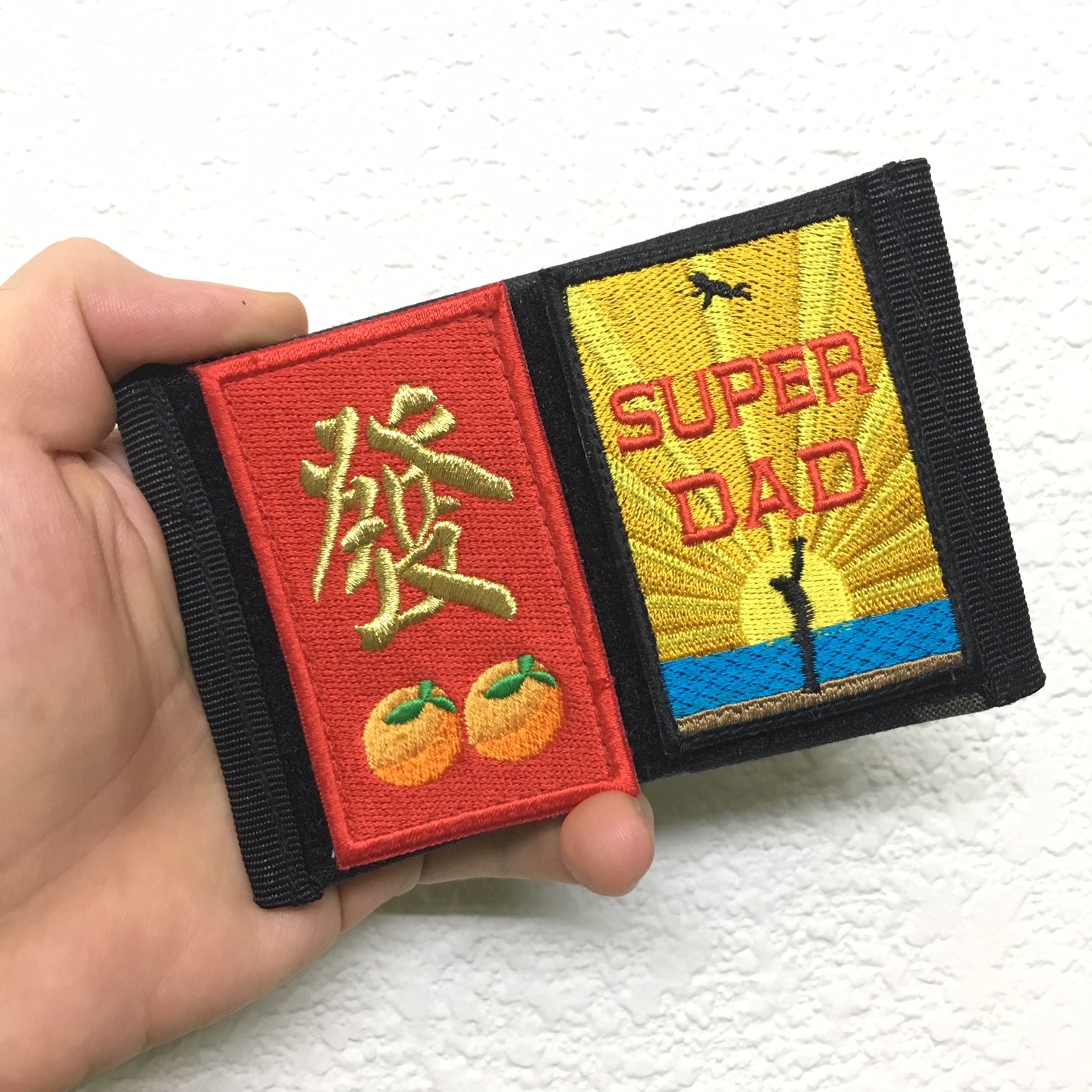 MIL SPEC CARD CASE WITH LOOP SIDE VELCRO - (MULTICAM BLACK)