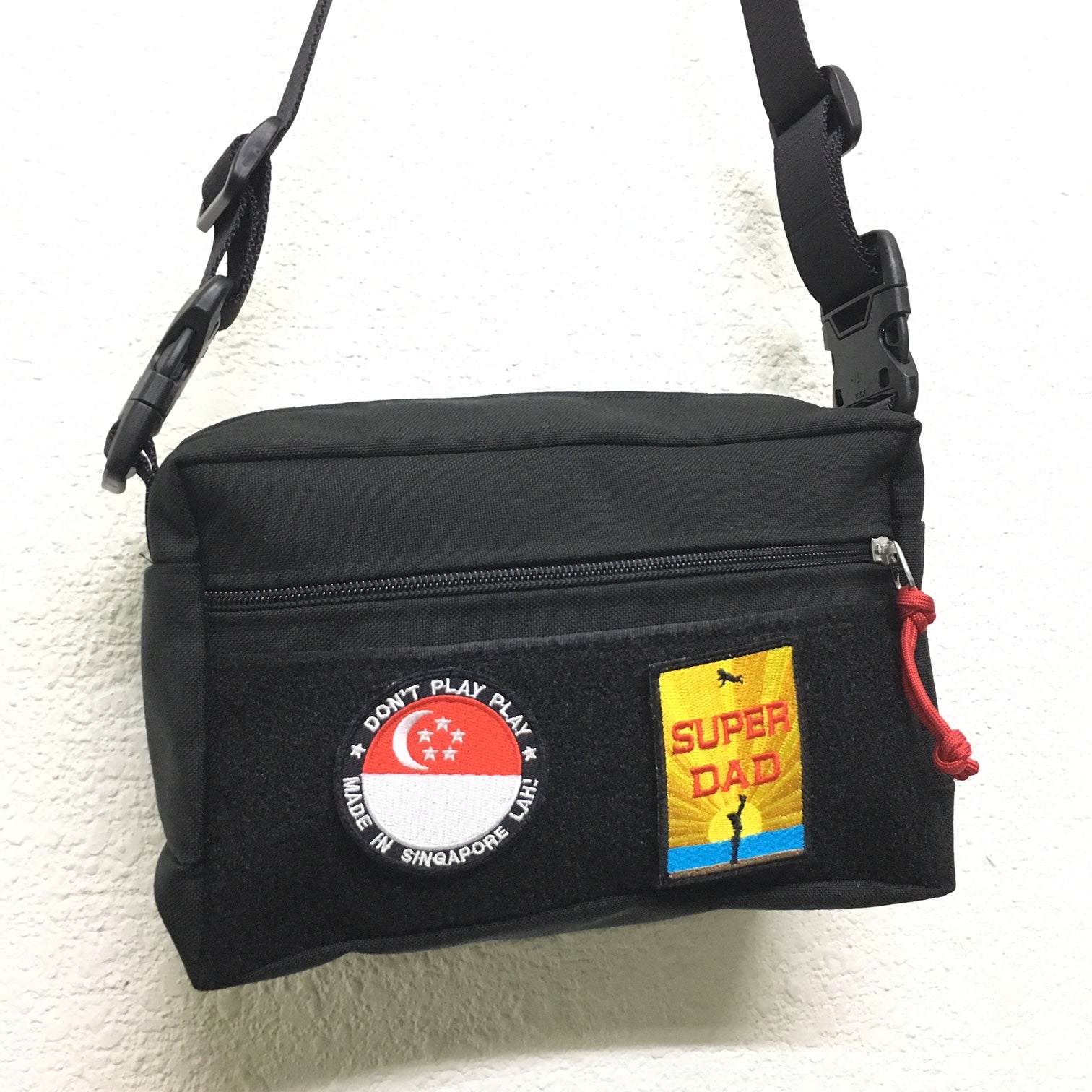 MIL-SPEC SHOULDER SLING BAG - 1000 DENIER CORDURA (OD GREEN)