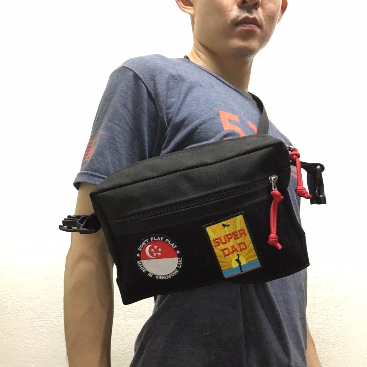 MIL-SPEC SHOULDER SLING BAG - 1000 DENIER CORDURA (ROYAL BLUE)