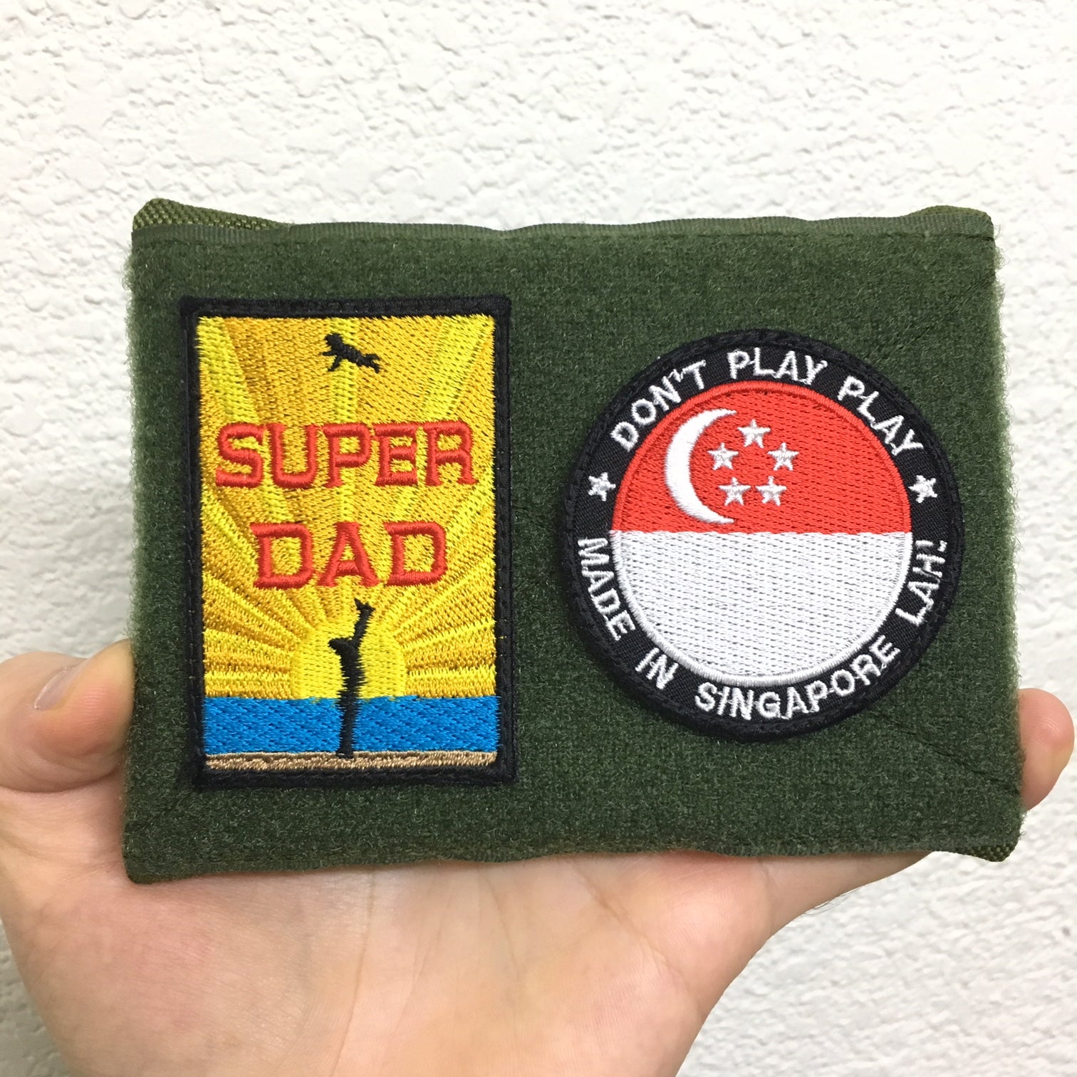 MIL-SPEC MINI EDC POUCH - LOOP SIDE VELCRO (OD GREEN)