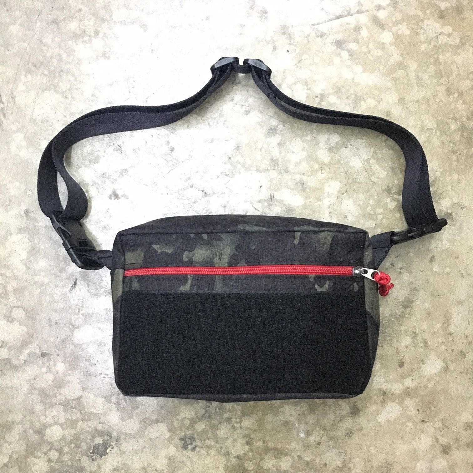 MIL-SPEC SHOULDER SLING BAG - 500 DENIER CORDURA (MULTICAM BLACK)