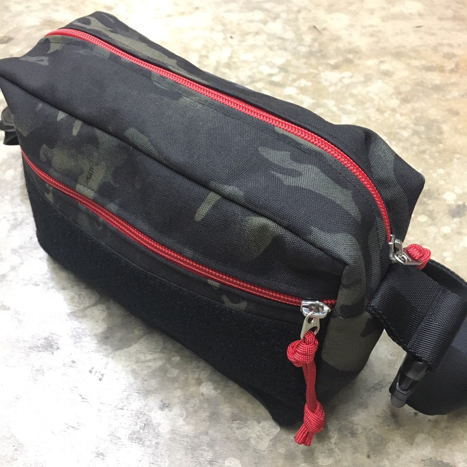 MIL-SPEC SHOULDER SLING BAG - 500 DENIER CORDURA (MULTICAM BLACK)