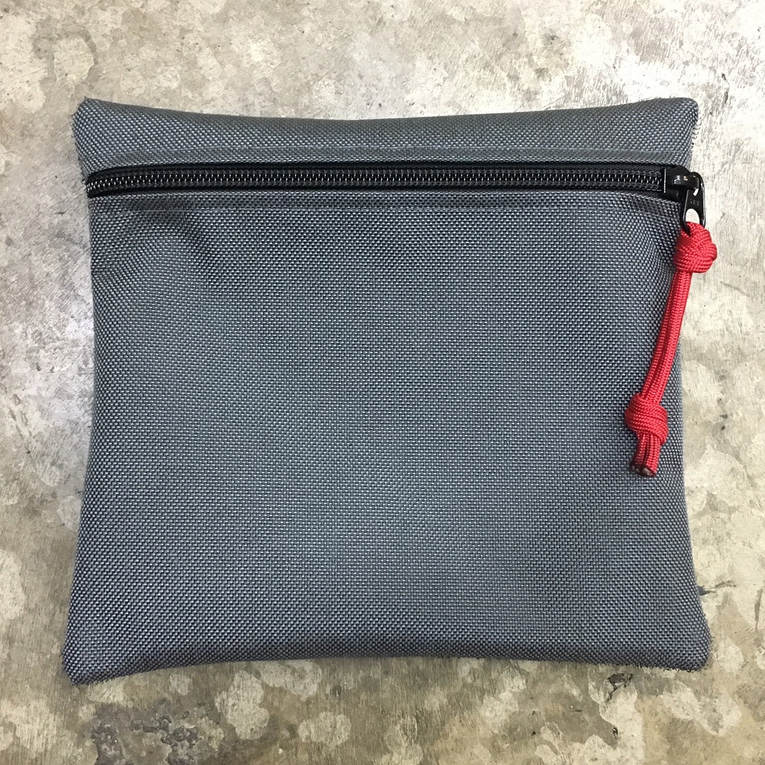 MIL-SPEC EDC POUCH HOOK SIDE VELCRO - 1000 DENIER CORDURA (STEEL GREY)