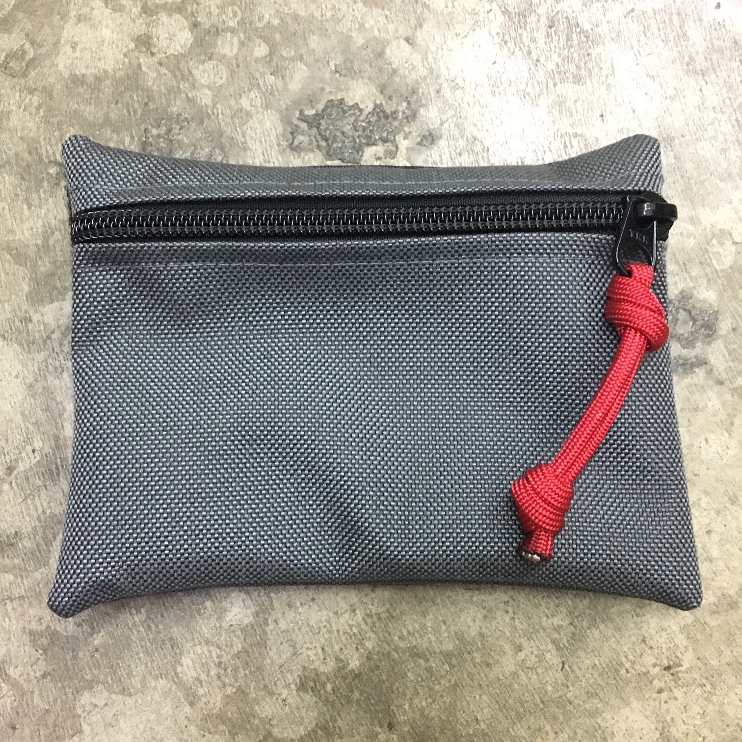 MIL-SPEC MINI EDC POUCH - LOOP SIDE VELCRO (STEEL GREY)