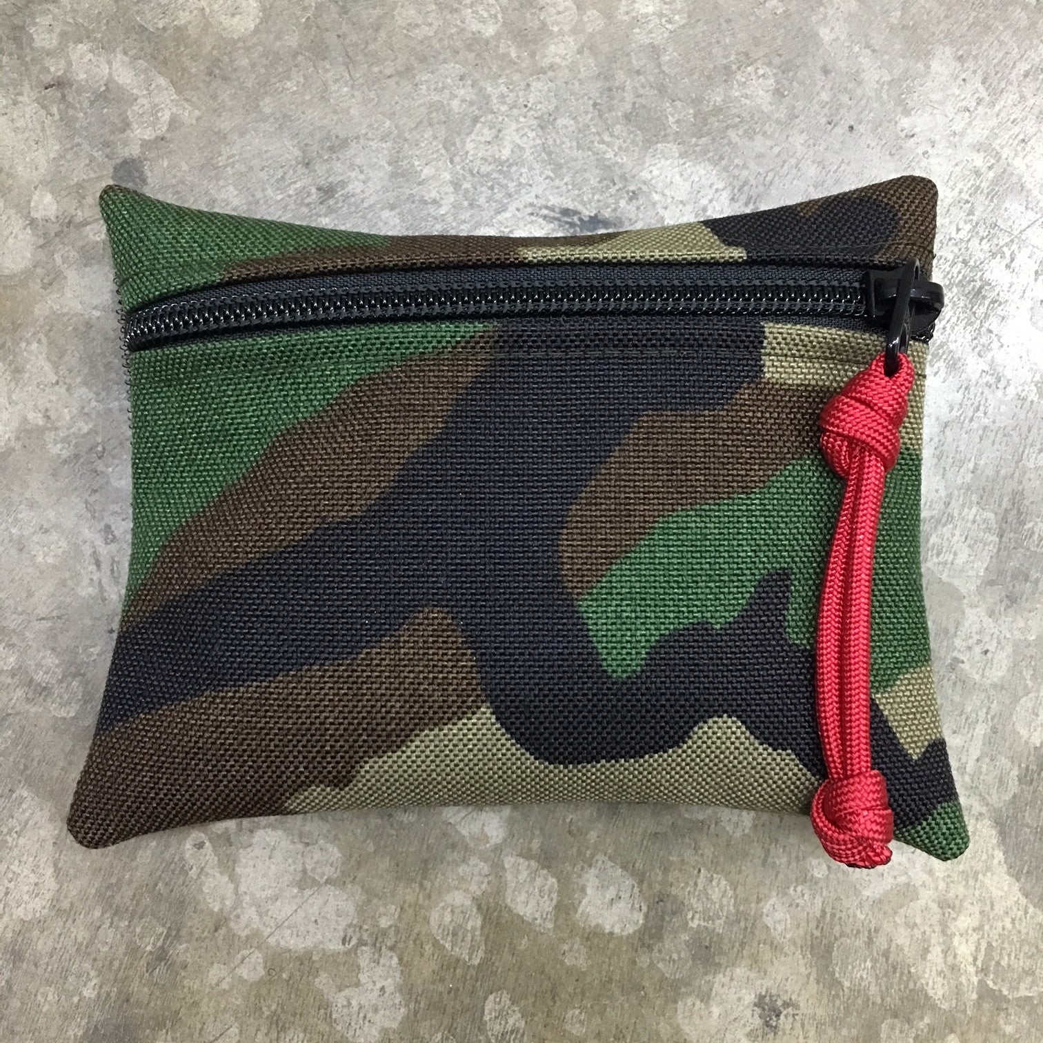 MIL-SPEC MINI EDC POUCH - LOOP SIDE VELCRO (US WOODLAND)