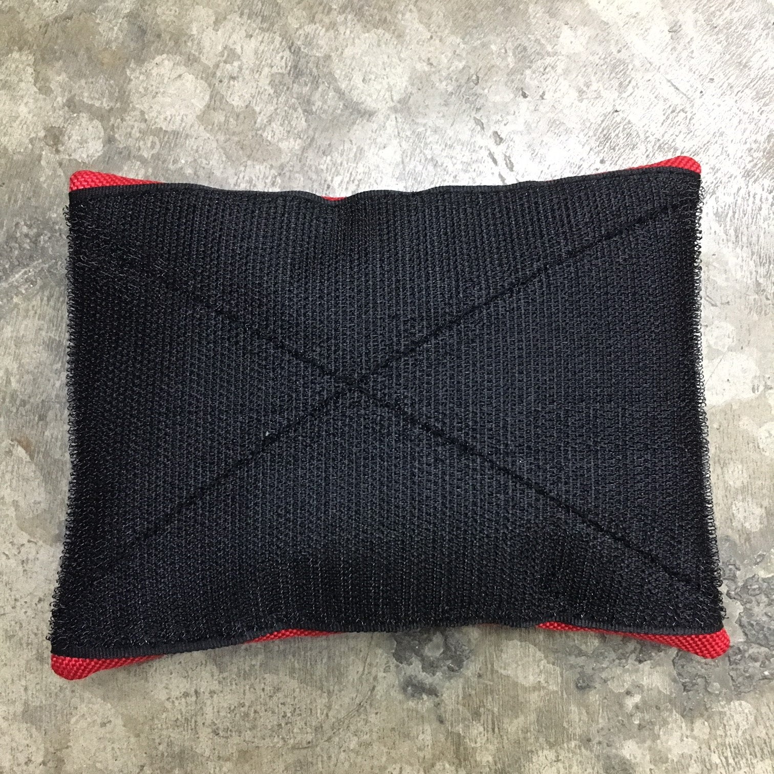 MIL-SPEC MINI EDC POUCH - HOOK SIDE VELCRO (RED)