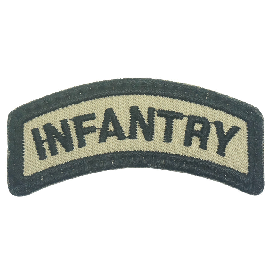 INFANTRY TAB - KHAKI BLACK