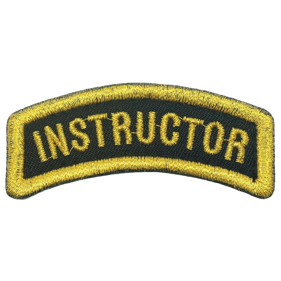 INSTRUCTOR TAB 6CM - BLACK GOLD