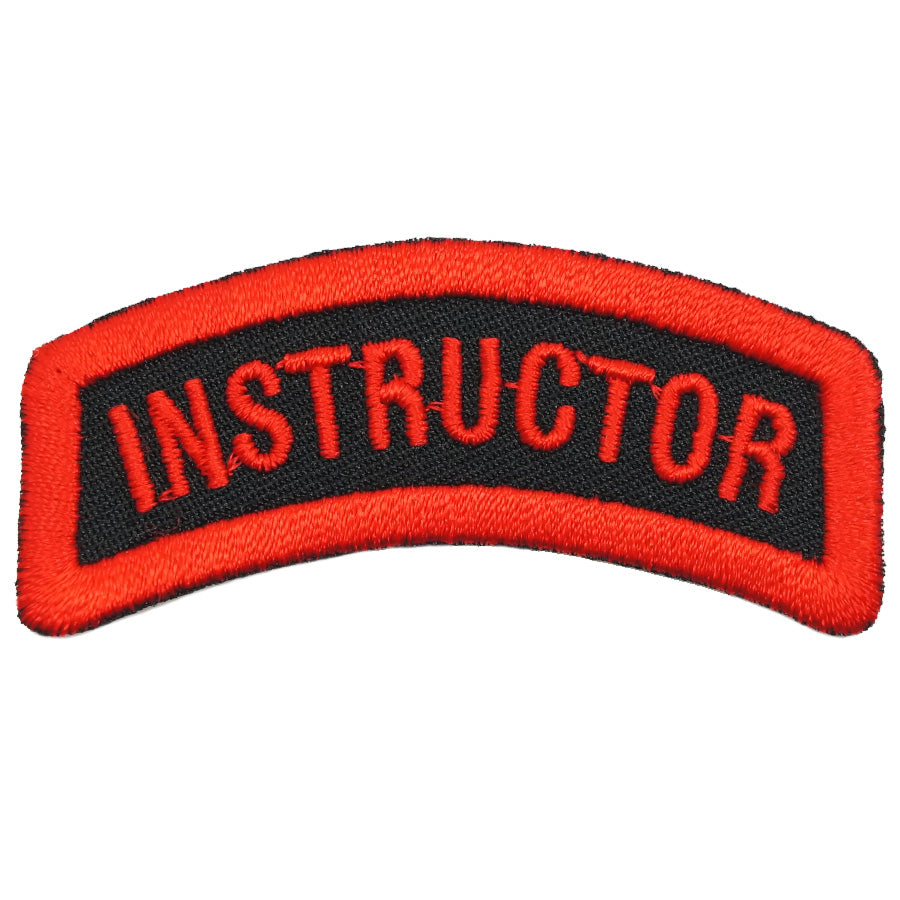 INSTRUCTOR TAB 6CM - BLACK RED